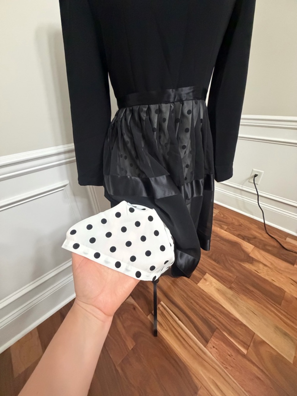 Vintage Bella Kolon Mode Polka‎ Dot Party Dress - Korean Fashion - Picture 5 of 11